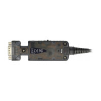 Konverter Ethernet LAN RJ45 10/100 Mbps Buchse zu seriell RS-232 DB9 Stecker mit Muttern