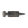 Konverter Ethernet LAN RJ45 10/100 Mbps Buchse zu seriell RS-232 DB9 Stecker mit Muttern