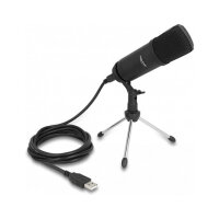 Professionelles USB Kondensator Mikrofon 24 Bit / 192 kHz für PC und Notebook