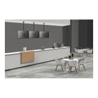 Neomounts Deckenhalterung für Flachbildschirme/Fernseher bis 75" 50KG FPMA-C340BLACK