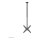Neomounts Deckenhalterung für Flachbildschirme/Fernseher bis 75" 50KG FPMA-C340BLACK