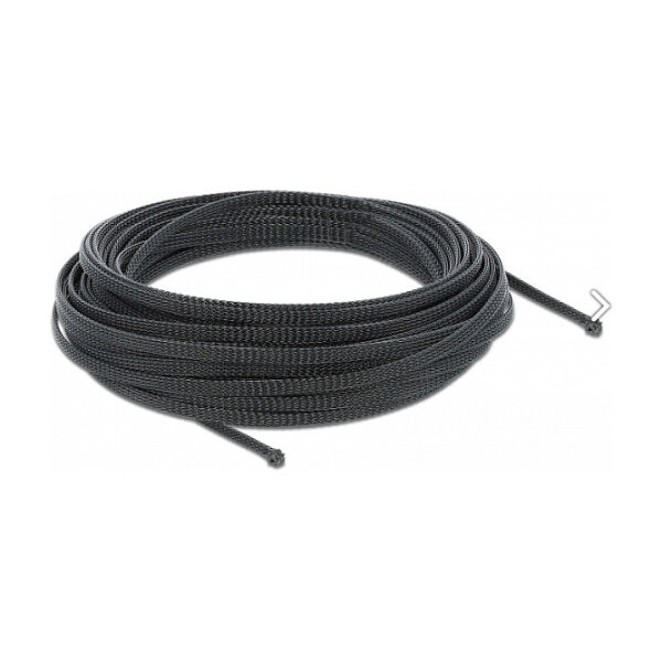Geflechtschlauch dehnbar 10 m x 3 mm schwarz