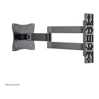 Neomounts FPMA-W830BLACK Wandhalterung mit drei Drehpunkten für Flachbildschirme bis 27" (69 cm)