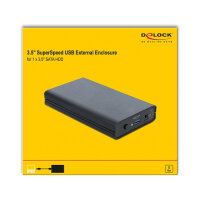 Externes Gehäuse für 3.5? SATA HDD mit SuperSpeed USB (USB 3.1 Gen 1)