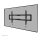 Neomounts WL30-550BL18 Wandhalterung für 43-86" Bildschirme 70KG