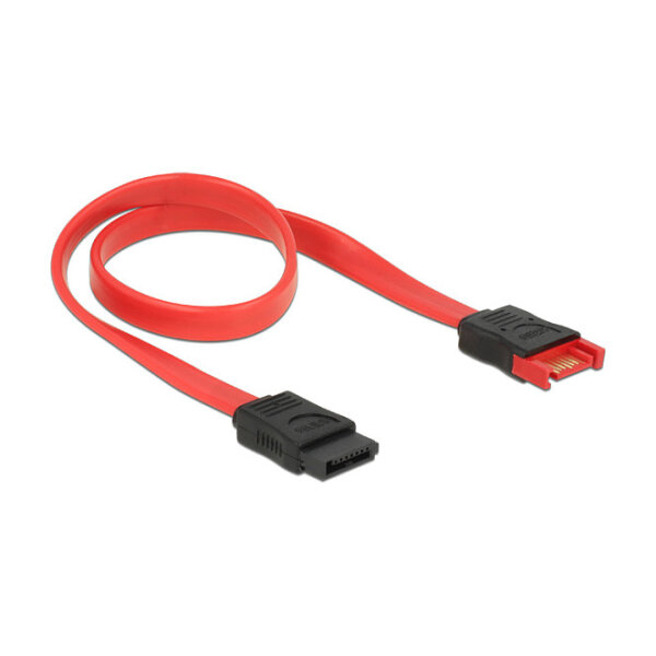 SATA 6 Gb/s Verlängerungskabel 30 cm rot