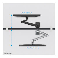 Neomounts Full-Motion-Tischhalterung für 17-32" Bildschirme 9KG DS70-810BL1