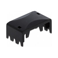 Keystone Modul RJ12 Buchse > LSA Cat.3 UTP schwarz