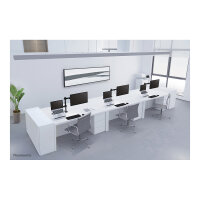 Neomounts FPMA-D550NOTEBOOK Tischhalterung für Notebooks und Flachbildschirme bis 32" - Schwarz