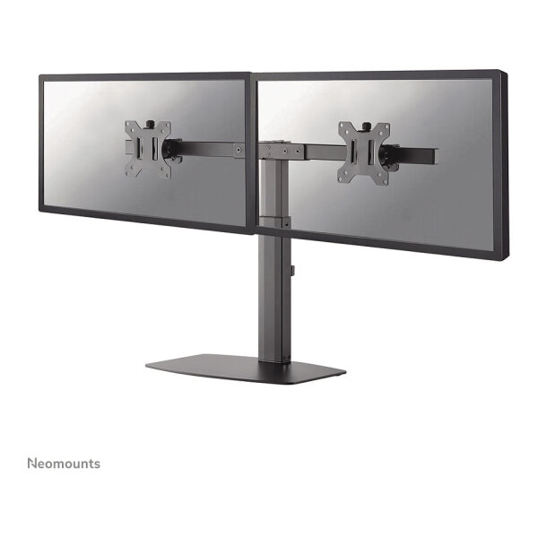 Neomounts FPMA-D865DBLACK Tischhalterung für zwei Flachbildschirme bis 27" (69 cm)