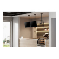 Neomounts Deckenhalterung für Flachbildschirme/Fernseher bis 30" (76 cm) 20KG FPMA-C050BLACK