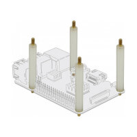Abstandshalter M4 x M4, Sechskant, Außen / Außen, 90 mm natur 4 Stück