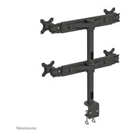 Tischhalterung für vier Flachbildschirme bis 30" (76 cm) 8KG FPMA-D700D4 Neomounts