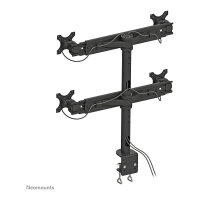 Tischhalterung für vier Flachbildschirme bis 30" (76 cm) 8KG FPMA-D700D4 Neomounts