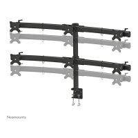 Neomounts Tischhalterung für sechs Flachbildschirme bis 27" (69 cm) 8KG FPMA-D700D6