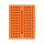 Experimentier-Mini Steckbrett 170 Kontakte orange