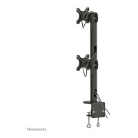 Neomounts FPMA-D960DVBLACKPLUS Tischhalterung für Breitbildschirme und curved Bildschirme bis 49" (124 cm) - Schwarz