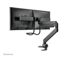 Neomounts Tischhalterung mit Tischhalterungsgriff für zwei Flachbildschirme bis 32" (81 cm) 8KG NM-D775DXBLACK Neomounts
