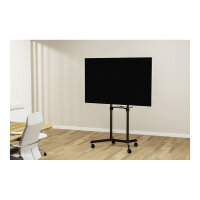 Mobiler Bodenständer für Flachbild-Fernseher bis 70" (178 cm) 70KG NS-M1250BLACK Neomounts