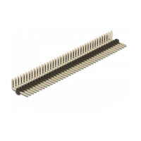Stiftleiste 40 Pin, Rastermaß 1,27 mm, 1-reihig,...