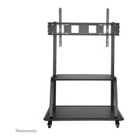 Neomounts NS-M4000BLACK mobiler Bodenständer für Flachbild-Fernseher bis 105" (267 cm).