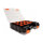 Sortimentsbox mit 34 Fächern 320 x 270 x 80 mm orange / schwarz