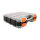 Sortimentsbox mit 34 Fächern 320 x 270 x 80 mm orange / schwarz