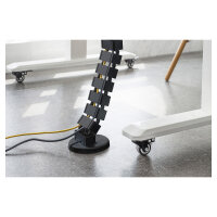 DIGITUS Kabelkanal flexibel anpassbare Länge 1.3m schwarz