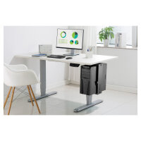 DIGITUS Universelle PC-Halterung für Schreibtischmontage mit Easy-Locking
