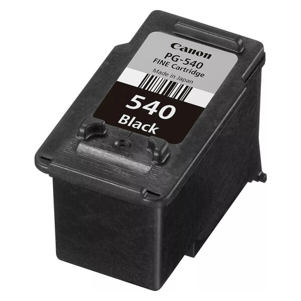 Canon Tinte PG-540 5225B001 Schwarz bis zu 180 Seiten gemäß ISO/IEC 24711