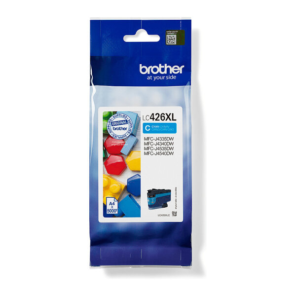 Brother Tinte LC-426XLC Cyan bis zu 5.000 Seiten ISO/IEC 24711