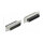 D-Sub HD 44 Pin Crimp Stecker zu 2 x RJ45 Buchse mit Montagesatz beige