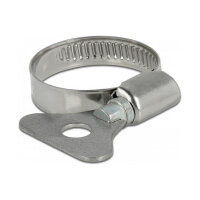 Schlauchschelle mit Flügelmutter 22 - 32 mm 10 Stück Metall