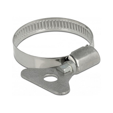 Schlauchschelle mit Flügelmutter 25 - 40 mm 10 Stück Metall
