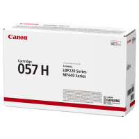 Canon Toner 057H Schwarz bis zu 10.000 Seiten ISO/IEC 19798