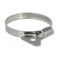 Schlauchschelle mit Flügelmutter 40 - 60 mm 10 Stück Metall