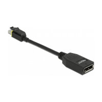 DELOCK Mini DisplayPort 1.4 zu DisplayPort Adapter mit...