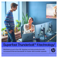 D HP ZBook Thunderbolt Dock G4 120W