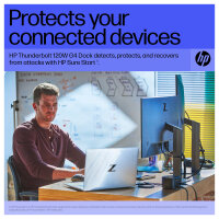 D HP ZBook Thunderbolt Dock G4 120W