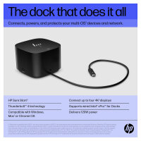 D HP ZBook Thunderbolt Dock G4 120W