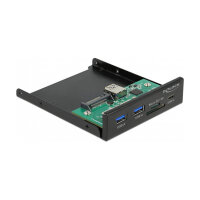 Front Panel 3.5? USB 5 Gbps 1 x USB Type-C™ + 2 x USB Typ-A + SD und Micro SD Slot