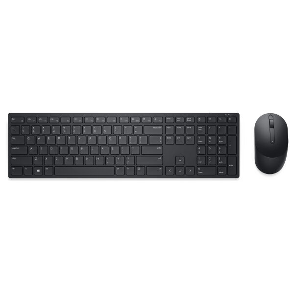 Dell Pro KM5221W - Tastatur-und-Maus-Set - kabellos Black QWERTZ DE