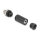 M12 Steckverbinder A-kodiert 3 Pin Stecker zur Montage mit Schraubanschluss