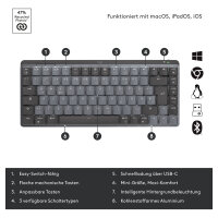 Logitech Master Series MX Mechanical Mini Graphite