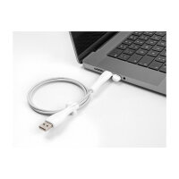 Staubschutz für USB Typ-A Stecker und USB Type-C™ Stecker Set 2 Stück weiß