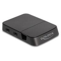 Smartphone Dockingstation 4K mit integrierter Halterung - HDMI / USB / Hub / SD / Micro SD für Android oder Windows