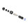 Stecker feldkonfektionierbar Cat.6A mit Durchführungskupplung passend für Delock Artikel 67047 und 67048 IP68 staub- und wasserdicht schwarz