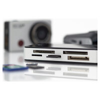 DIGITUS Card Reader USB3.0, extern, schwarz-silber