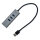 HUB USB3.0 > USB3.0 3-Port space-grey