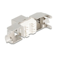Keystone Modul RJ45 Buchse zu LSA Cat.8.1 STP mit Metall...